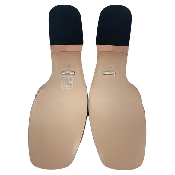 Gucci Janaya Interlocking G Studs Open Toe Slide Sandals Pink Size 39.5 - Picture 10 of 14